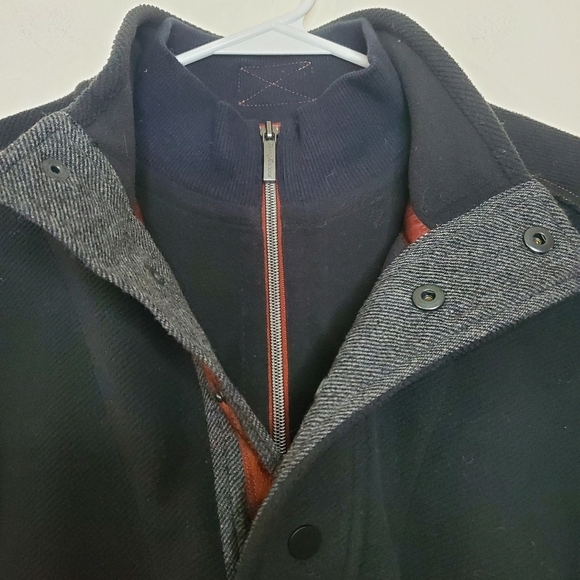 Mens Tommy Bahama Oversized Quarter Zip Sweater Jacket Size Medium - Picture 7 of 13